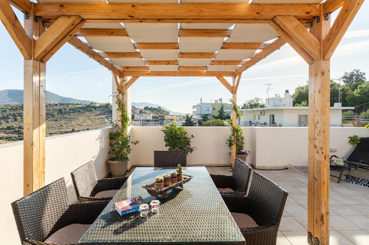 Milo Luxury House -Free Airport Pick Up-10Min Drive Villa Markópoulon Buitenkant foto