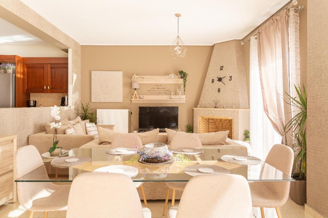 Milo Luxury House -Free Airport Pick Up-10Min Drive Villa Markópoulon Buitenkant foto