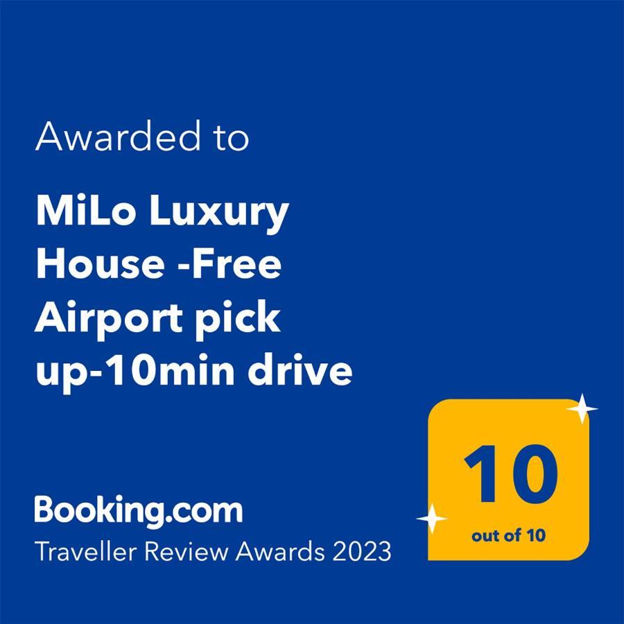 Milo Luxury House -Free Airport Pick Up-10Min Drive Villa Markópoulon Buitenkant foto